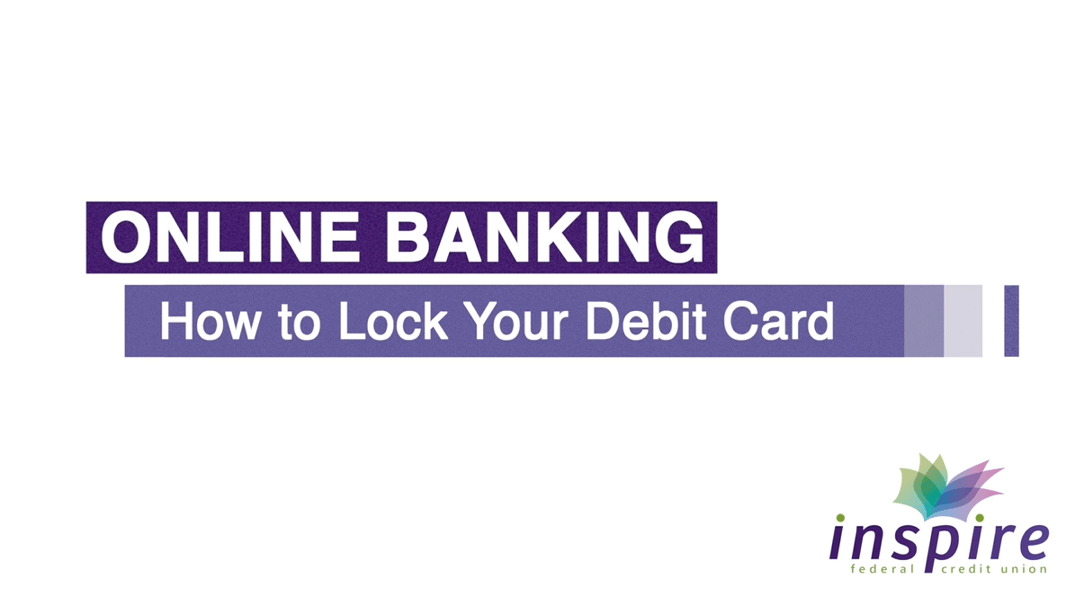 Lock/Unlock Debit Card