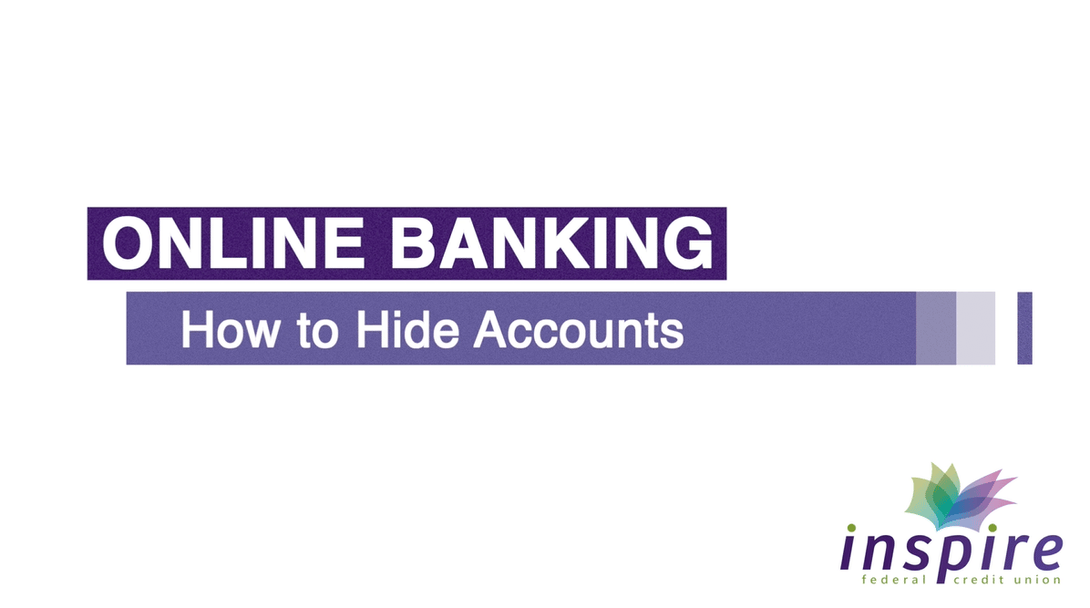 Hide Accounts